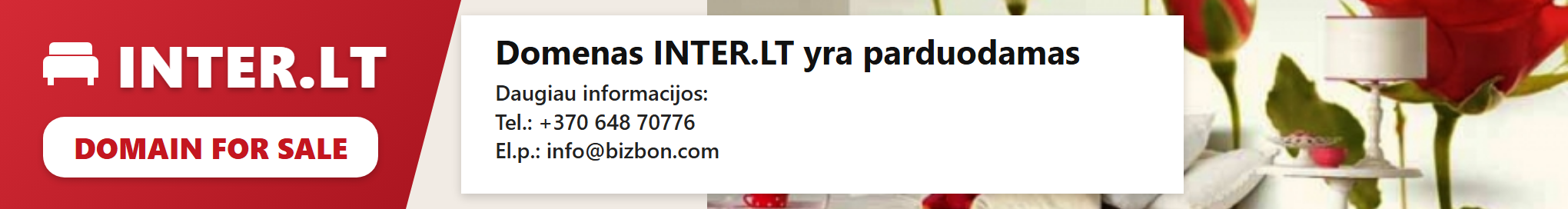 Domenas INTER.LT parduodamas
